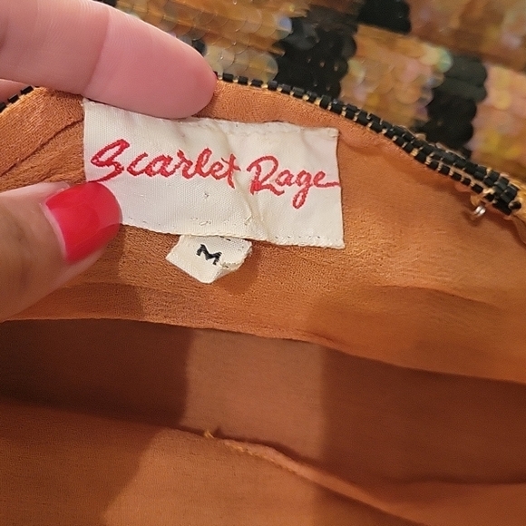 Vintage Silk Dress - Picture 5 of 8